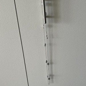 Kendra Scott Kellie Long Silver Necklace Gray/Blue